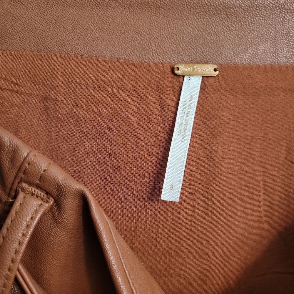 Leather Mini Skirt - Picture 7 of 7